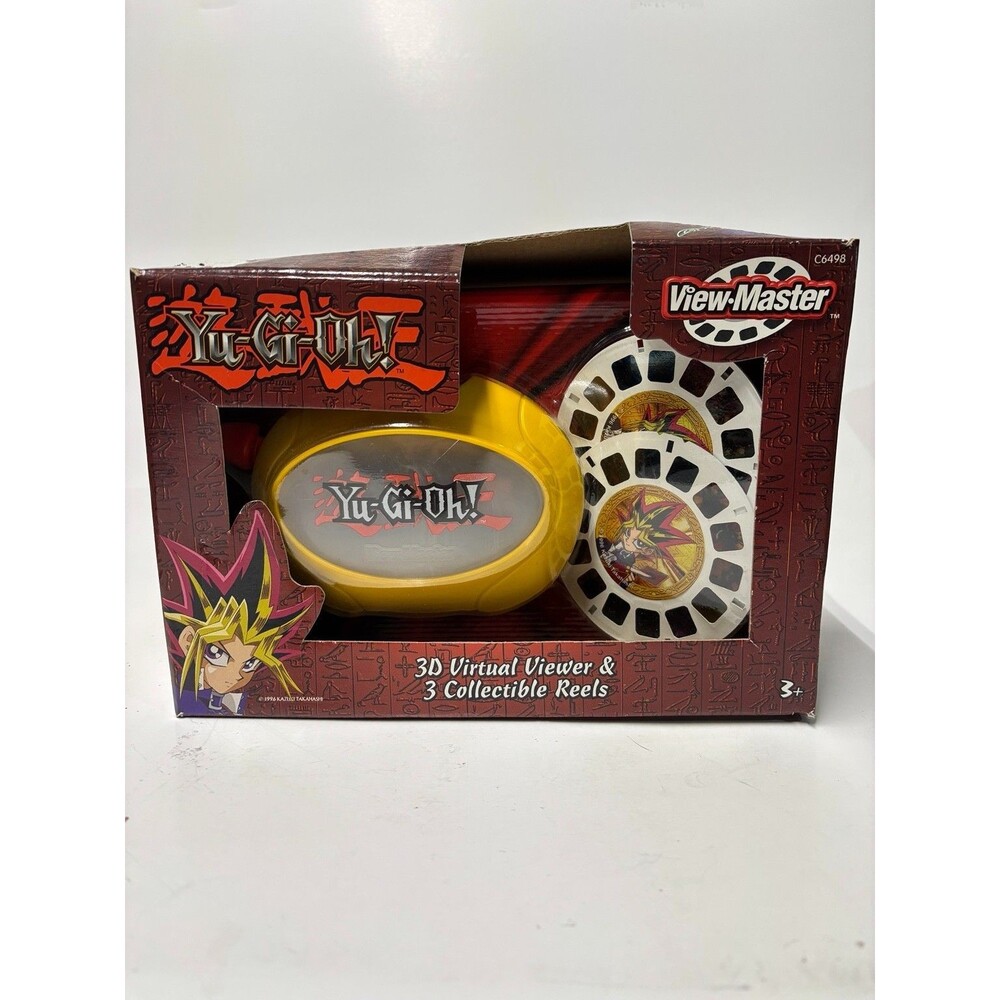 Yu-Gi-Oh! ViewMaster Gift Set C6498 3D Virtual Viewer w/3 Collectible Reels 2003